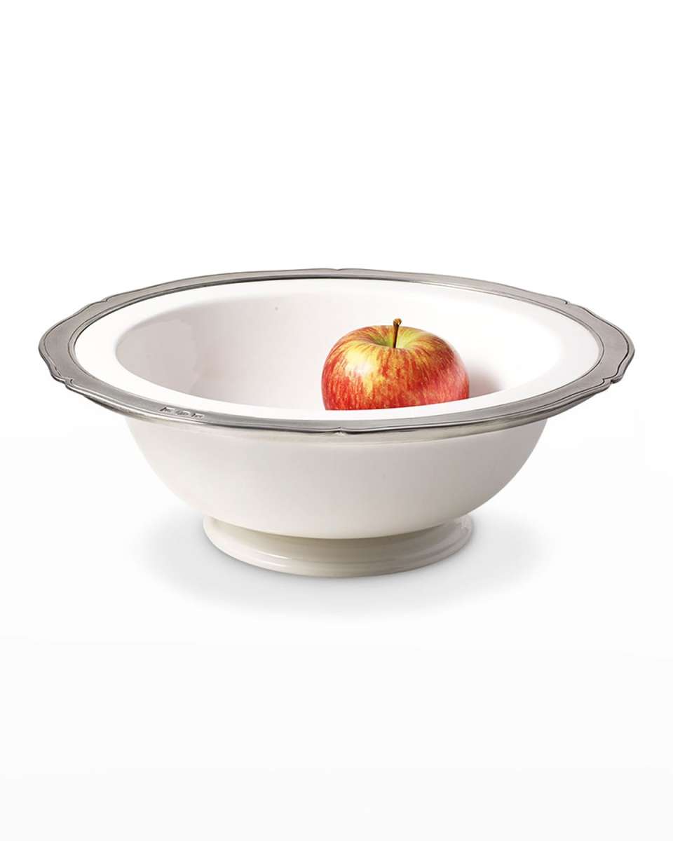 Large Viviana Round Footed Serving Bowl
